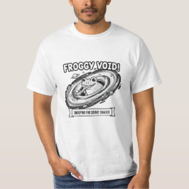 Lustiger Void Frosch Weltraum Frosch Cartoon T-Shirt