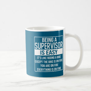 Lustiger Vorgesetzter-Design-Spruch_ Ein Vorgesetz Kaffeetasse