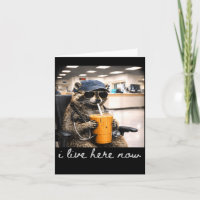 Lustiger Waschbär Kaffee Pflegel Leben Krankenschw