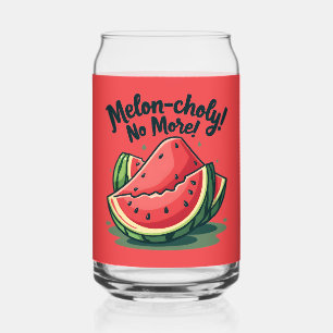 Lustiger Wassermelonen-Wortwitz "Melon-choly No Mo Dosenglas