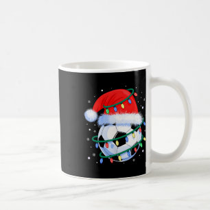 Lustiger Weihnachten Fußball Männer Jungen Santa H Kaffeetasse