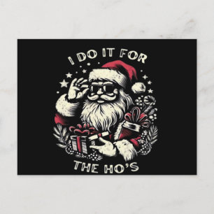Lustiger Weihnachten Santa Claus Ich mache es für 