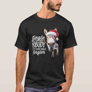 Lustiger Weihnachts-Esel-Liebhaber Bauernhof Feier T-Shirt