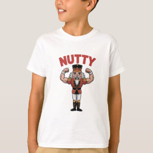 Lustiger Weihnachts-Nussknacker Natürlich Fit T-Shirt