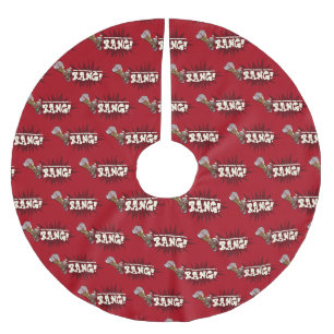 Lustiger Weihnachtsbuschbaby-Weihnachtsbonbon-Knal Polyester Weihnachtsbaumdecke