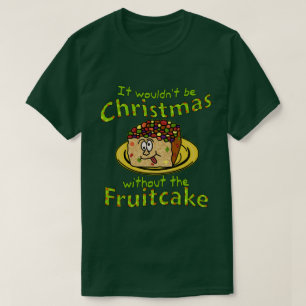 Lustiger WeihnachtsCartoon-Fruchtkuchen-Spaß v2 T-Shirt