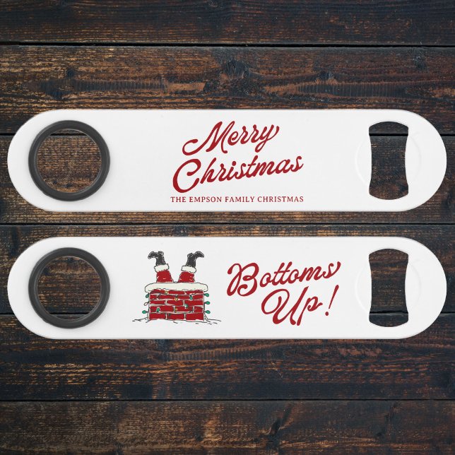 Lustiger Weihnachtsfeier-Partyartikel 'Santa Botto Speed Flaschenöffner (Von Creator hochgeladen)