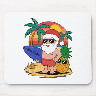 Lustiger Weihnachtsmann Christmas Im Juli Lustiger Mousepad