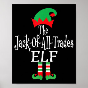 Lustiger Weihnachtsmann Der Hansdampf-in-allen-Gas Poster