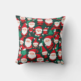 Lustiger Weihnachtsmann Kissen