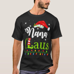 Lustiger Weihnachtsmann Oma Claus Weihnachten pass T-Shirt