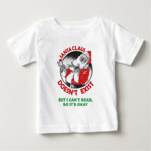 Lustiger Weihnachtsmann scherzt Shirt