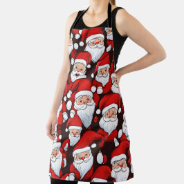 Lustiger Weihnachtsmann Schürze