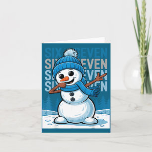 Lustiger Weihnachtsmann Snowman Dabbing Xmas Dab S Karte