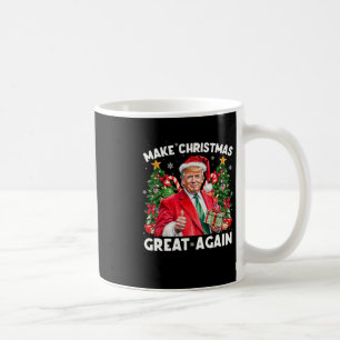 Lustiger Weihnachtsmann Trump 2025 Mach Weihnachte Kaffeetasse