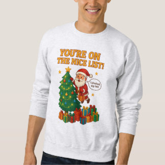 Lustiger Weihnachtsmann-Weihnachtspullover – Gesch Sweatshirt