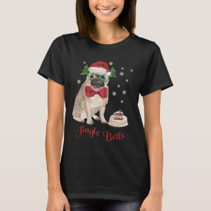 Lustiger WeihnachtsMops T-Shirt