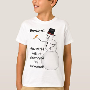 Lustiger WeihnachtsSchneemann T-Shirt