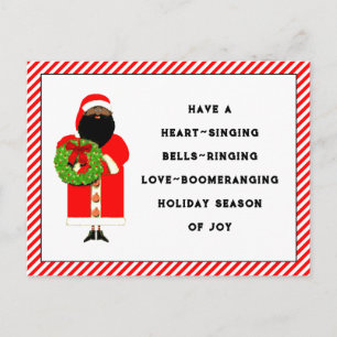 Lustiger Weihnachtswunsch Postkarte