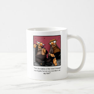 Lustiger Wein Humor Tasse für Weinliebhaber
