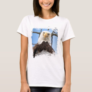 Lustiger Weißkopfseeadler starrt auf Wildtiere Mod T-Shirt