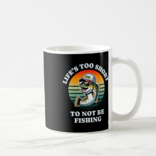 Lustiger Weiter Fischen Spaß Chill Forellen Angler Kaffeetasse