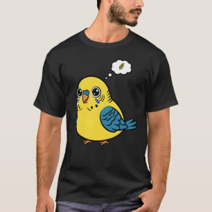 Lustiger Wellensittich Gelber Sittich Haustier Vog T-Shirt