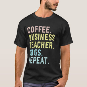 Lustiger Wertschätzungstag Business Lehrer Kaffee T-Shirt