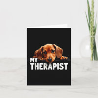 Lustiger Wiener Welpe Mein Therast-Dachshund-Hund