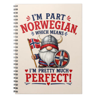 Lustiger Wikinger/Norwegischer Gnom, "Ich bin teil Notizblock