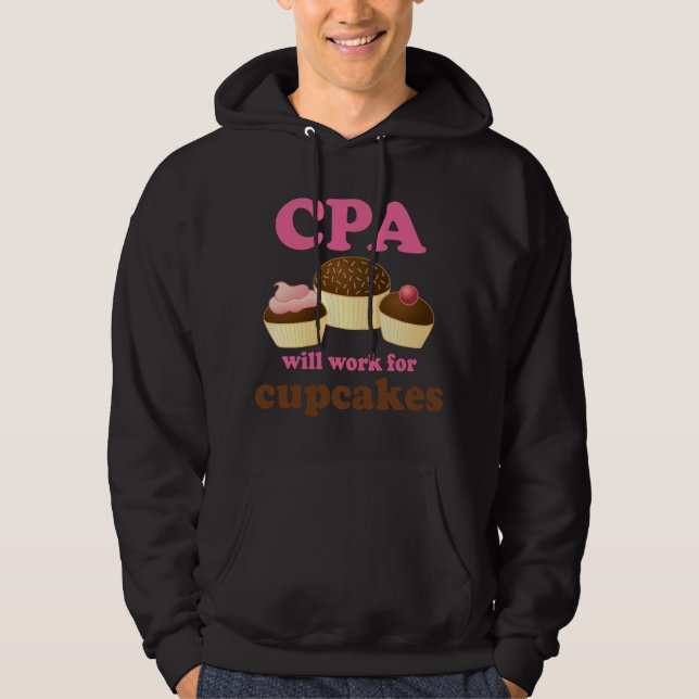 Lustiger Wirtschaftsprüfer CPAs Hoodie (Vorderseite)