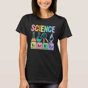 Lustiger Wissenschaft Chemie Lehrer Periodensystem T-Shirt