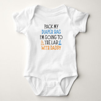Lustiger Wissenschaftler-Vater, lustiger Spruch fü Baby Strampler