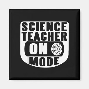 Lustiger Wissenschaftslehrer Im Modus Aktiviert Mi Magnet
