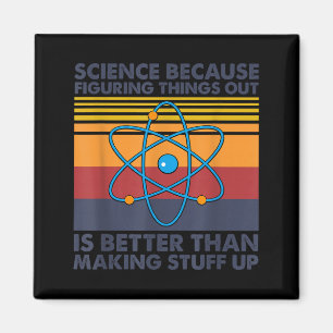 Lustiger Wissenschaftsspruch Wortwitz Magnet