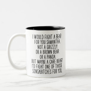 Lustiger Witz Schwester Sagt beste Schwester Gesch Zweifarbige Tasse