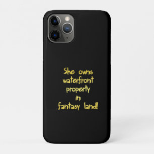 Lustiger Witz über Wassergrundstücke Case-Mate iPhone Hülle