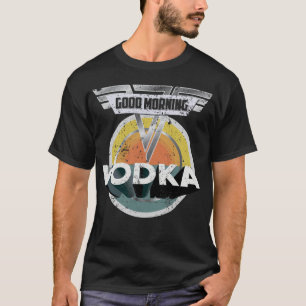 Lustiger Wodka-trinkender Geschenk-guter T-Shirt