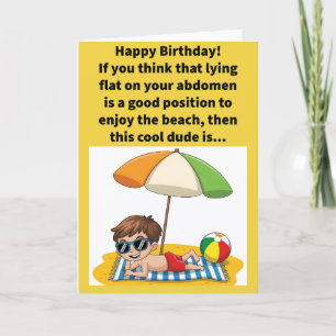 Lustiger Wortwitz stimmt gerne zu Alles Gute zum G Karte