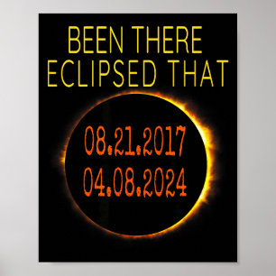 Lustiger Wortwitz Totale Sonnenfinsternis Poster