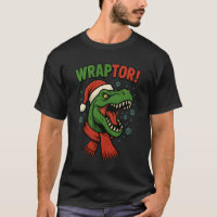 Lustiger Wraptor T-Rex Dinosaur Weihnachtswitz