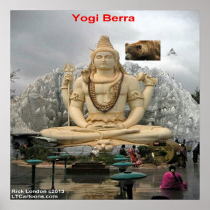 Lustiger Yogi Deja Vu schon wieder Poster