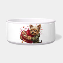 Lustiger Yorkie Valentinsmug | Süßes Yorkie-Gesche