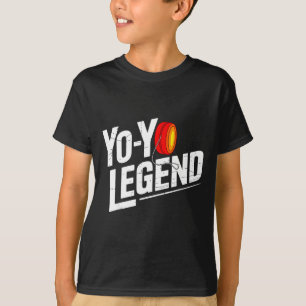 Lustiger Yoyo-Spieler Legende Yo-yo-Darsteller  T-Shirt