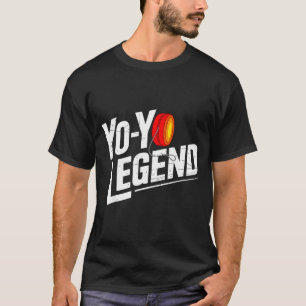 Lustiger Yoyo-Spieler Legende Yo-yo-Darsteller T-Shirt