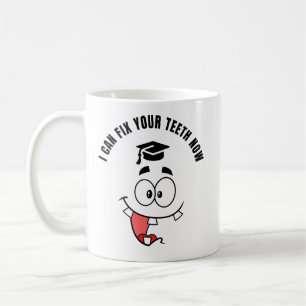 LUSTIGER ZAHNARZT-BECHER KAFFEETASSE