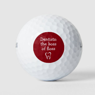 Lustiger Zahnarzt-Geschenk Golfball