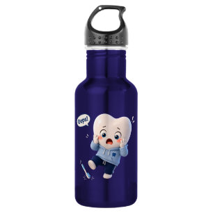 Lustiger Zahnarzt Ups Zahn Edelstahl Wasserflasche