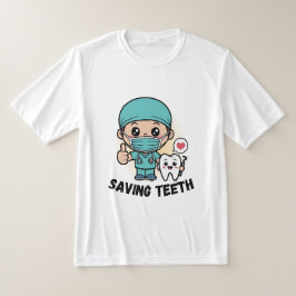 LUSTIGER ZAHNARZT : ZÄHNE RETTEN SHIRT