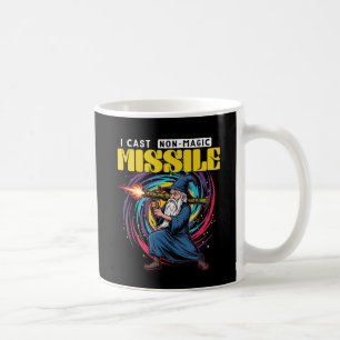 Lustiger Zauberer mit Raketenwerfer-Tasse Kaffeetasse